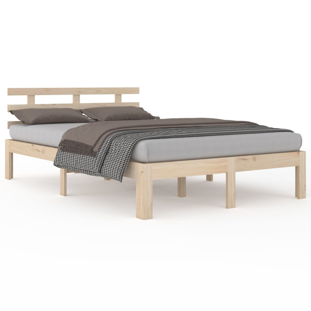 sengeramme 140x190 cm massivt træ