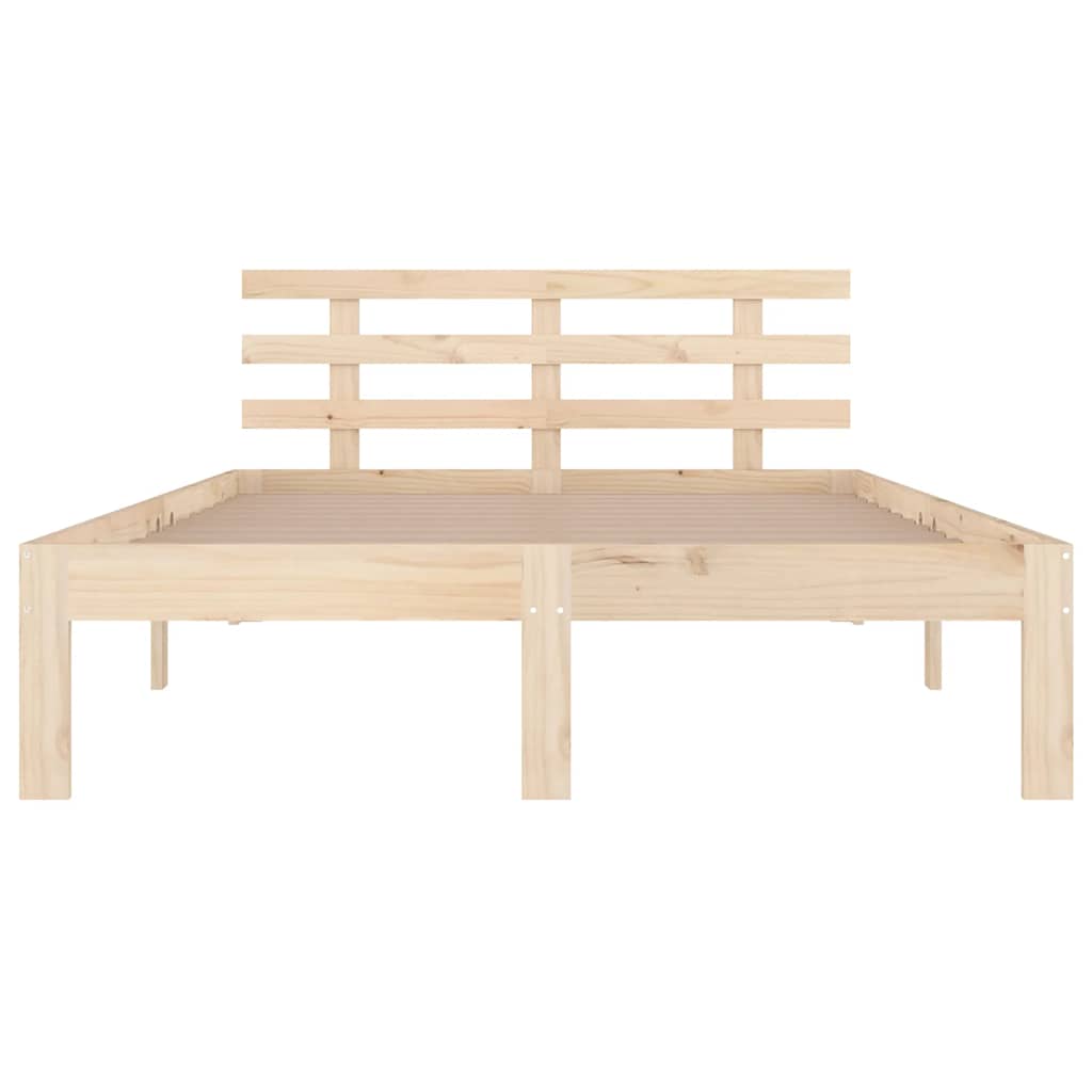 sengeramme 140x190 cm massivt træ