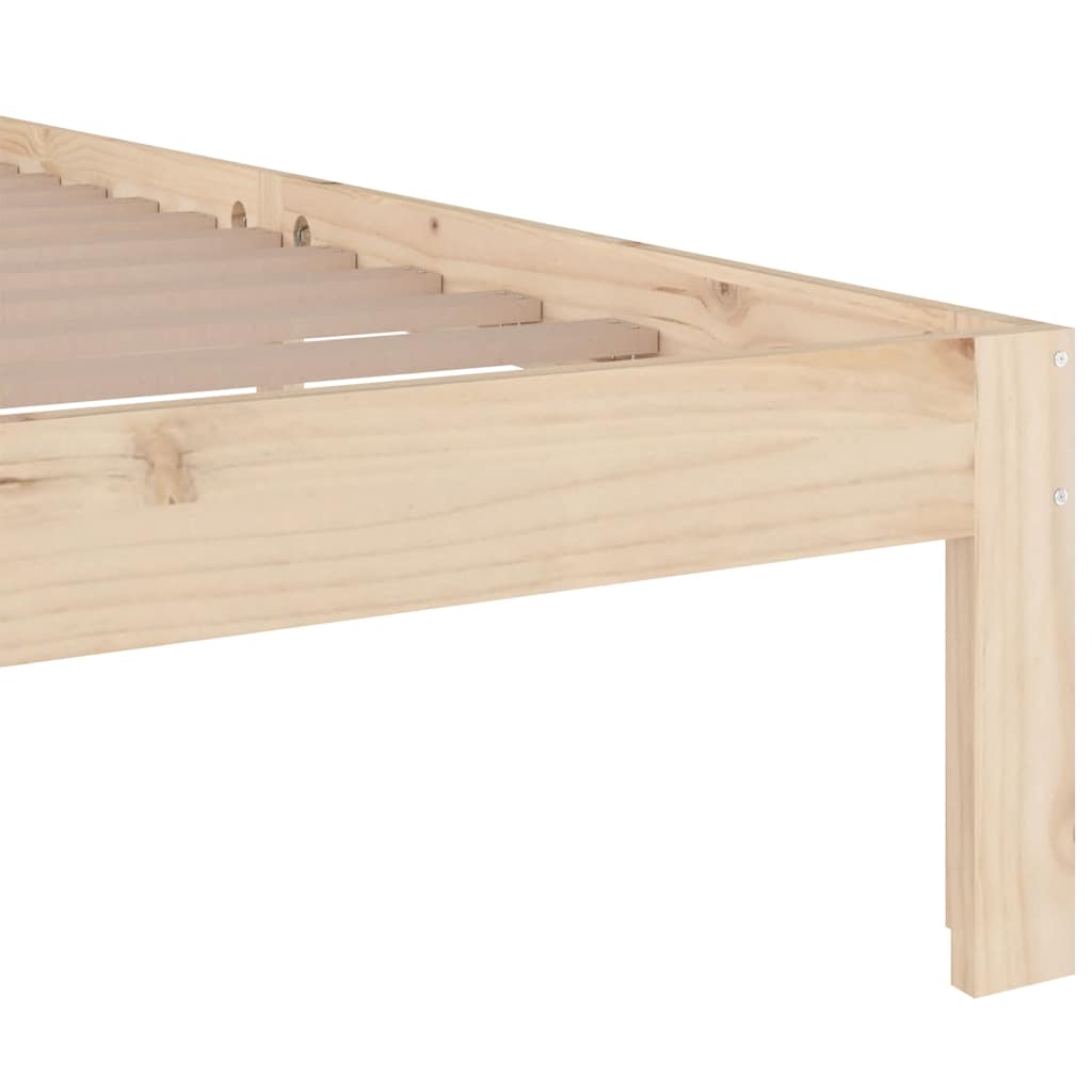 sengeramme 140x190 cm massivt træ