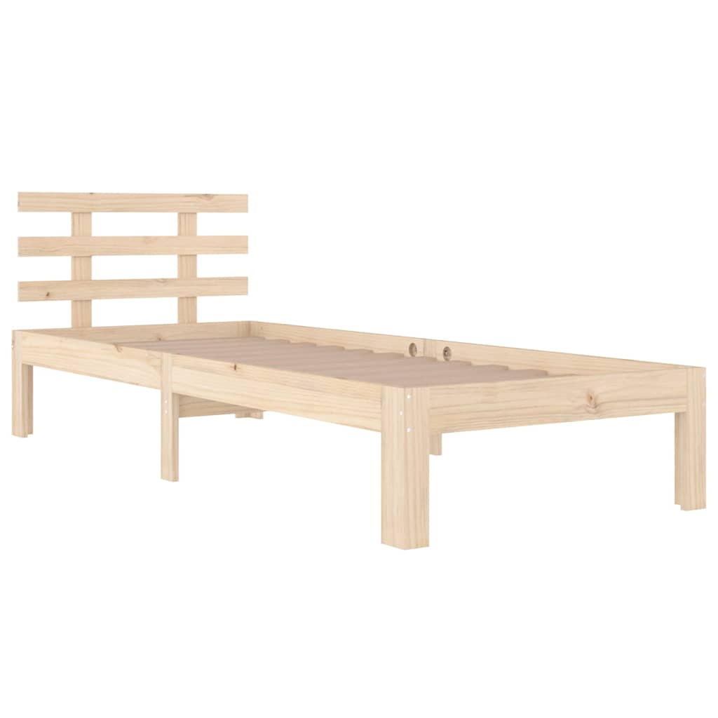 sengeramme 100x200 cm massivt fyrretræ