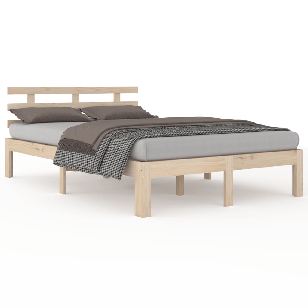 sengeramme 150x200 cm massivt træ