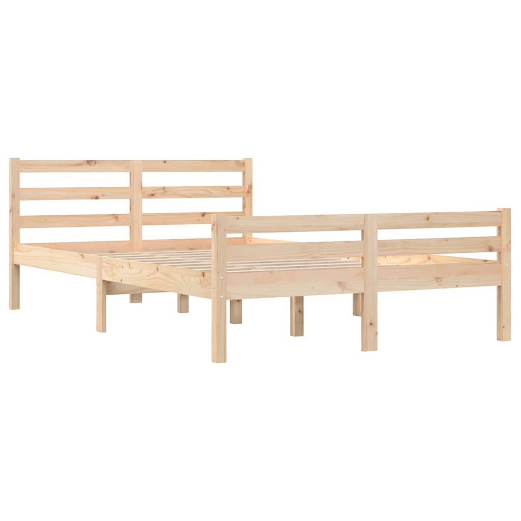 sengeramme 150x200 cm massivt træ