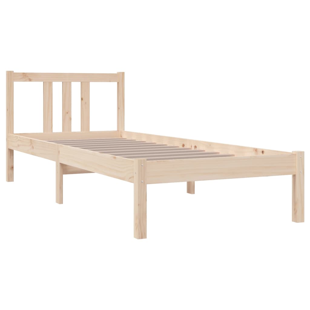 sengeramme 75x190 cm massivt træ