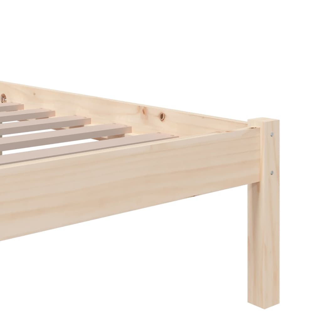 sengeramme 75x190 cm massivt træ