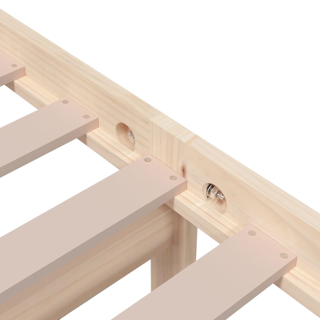sengeramme 75x190 cm massivt træ