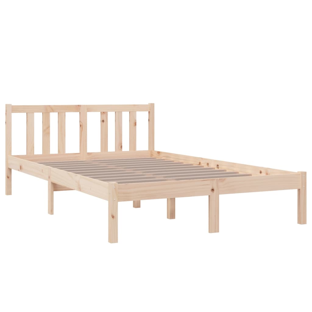 sengeramme uden madras 120x200 cm massivt træ
