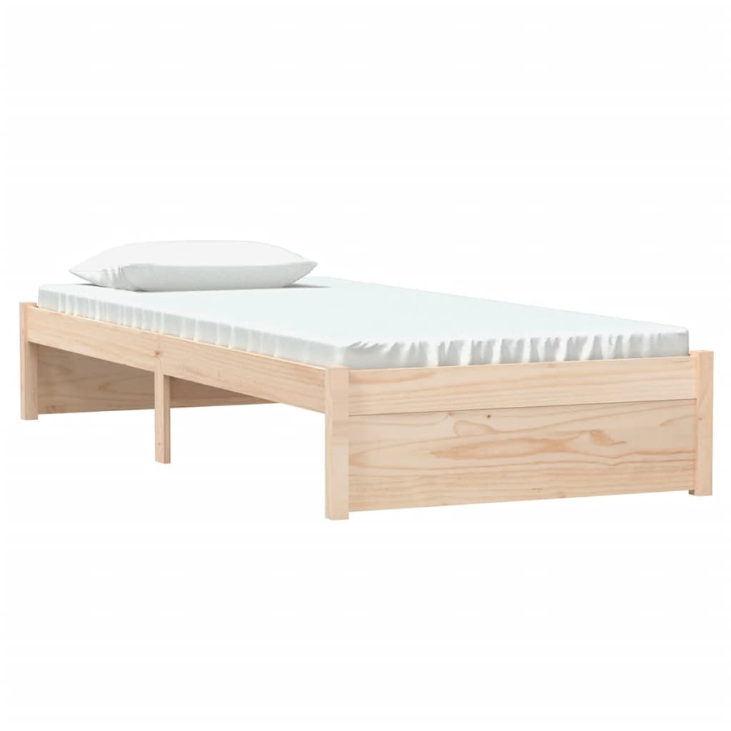 sengeramme 75x190 cm massivt træ