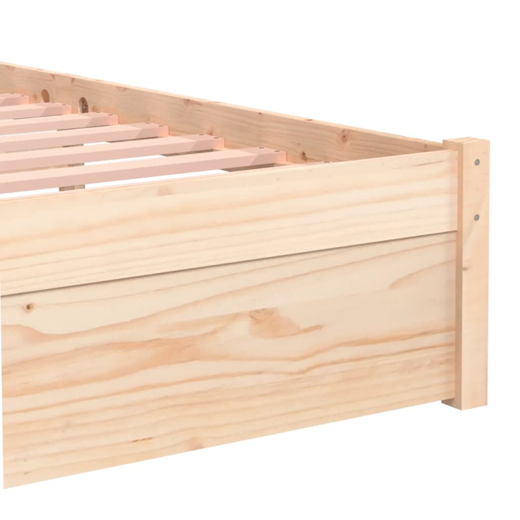 sengeramme 75x190 cm massivt træ
