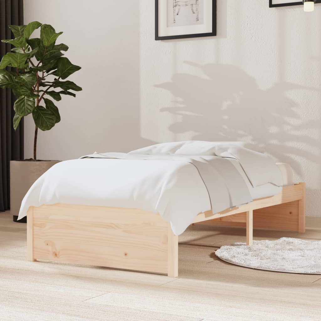 sengeramme 75x190 cm massivt træ