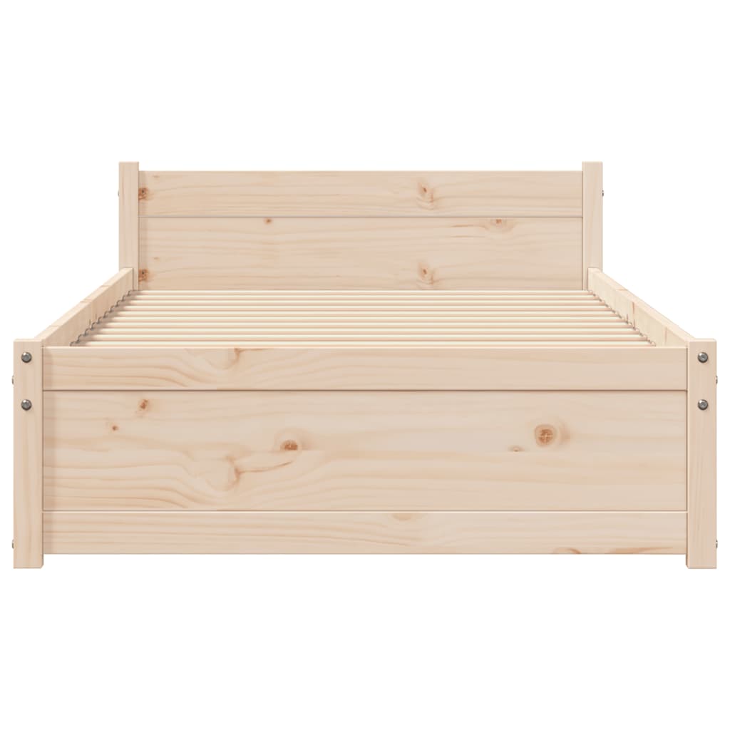 sengeramme 75x190 cm massivt træ