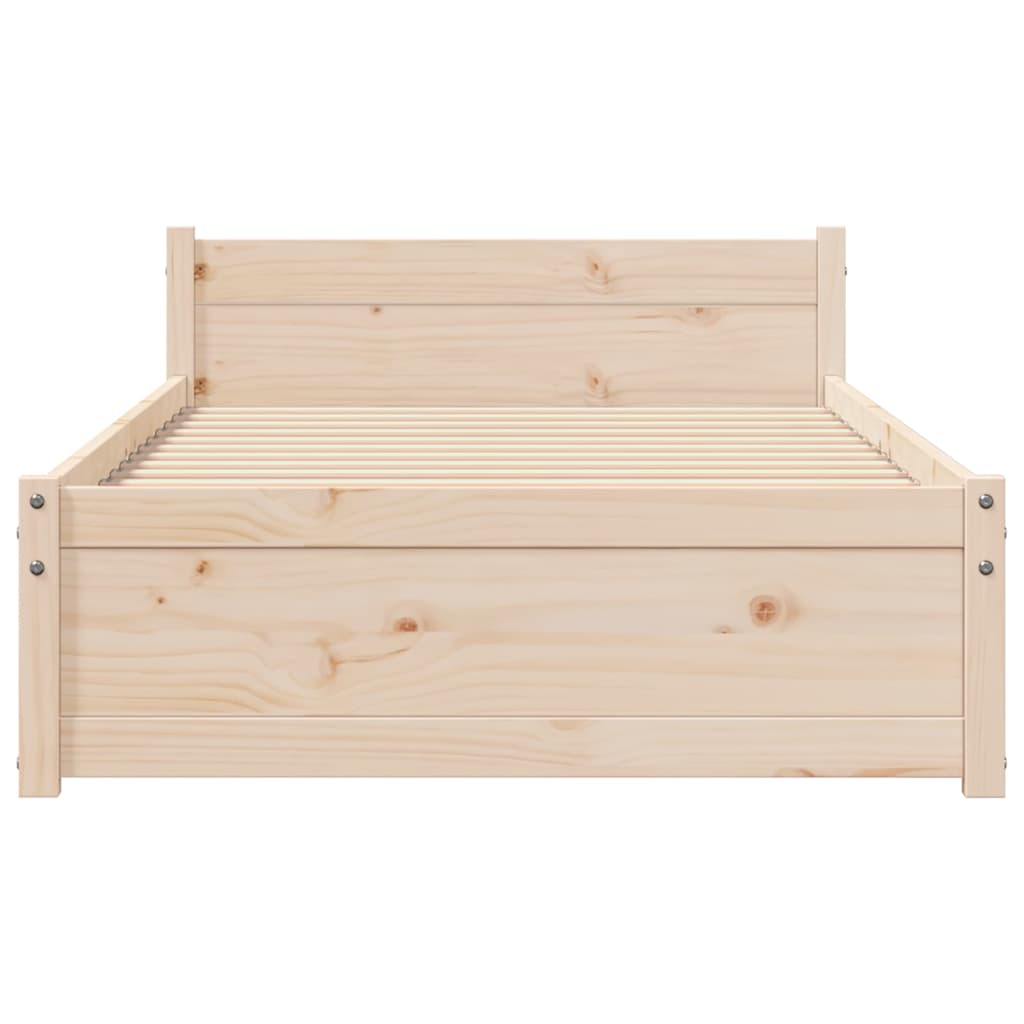 sengeramme 90x200 cm massivt træ