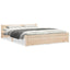 sengeramme 150x200 cm massivt træ