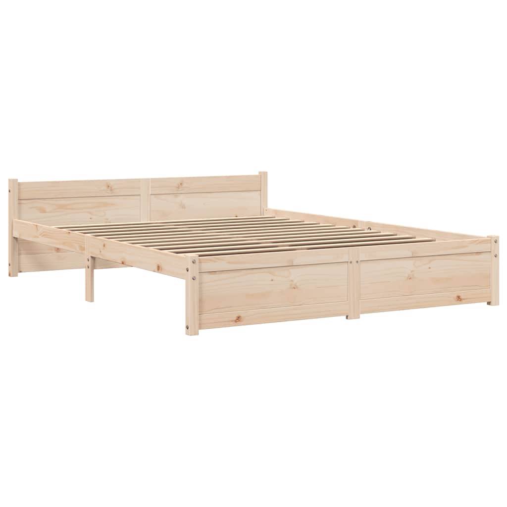 sengeramme 150x200 cm massivt træ