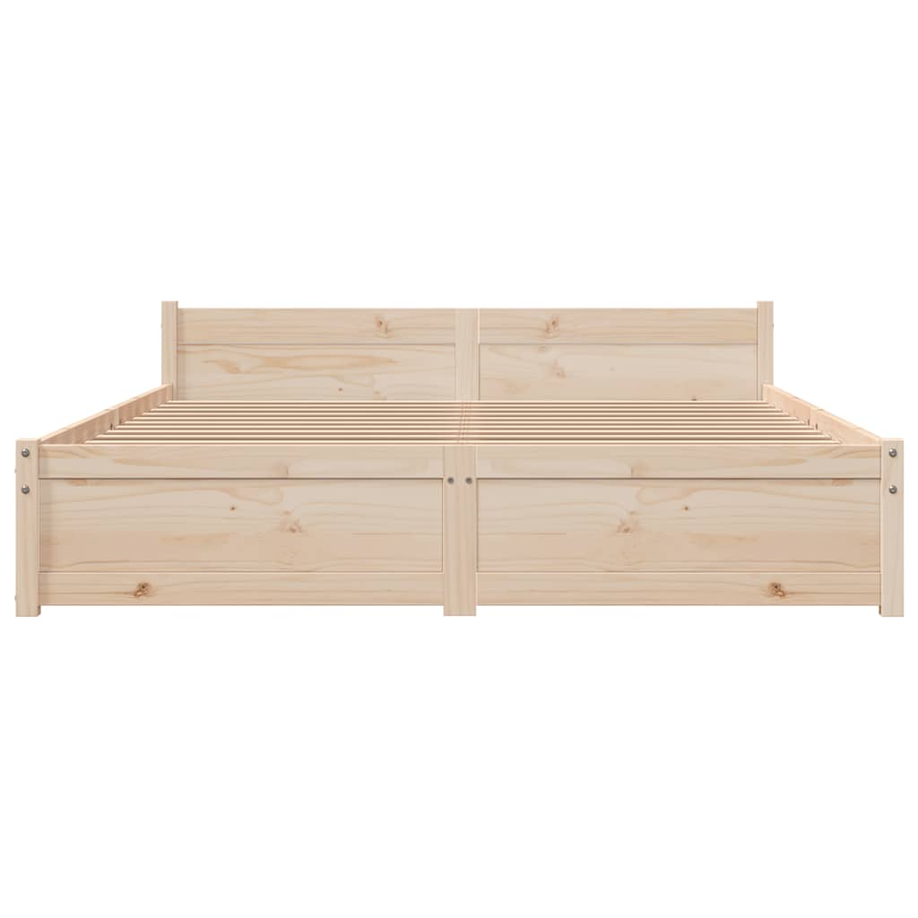sengeramme 150x200 cm massivt træ