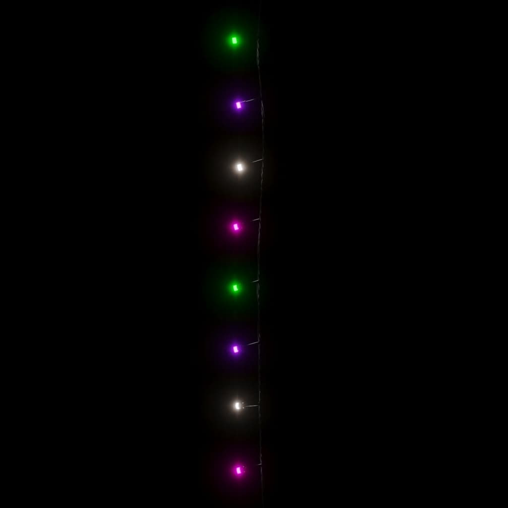 LED-lyskæde med 400 LED'er 40 m PVC pastelfarver