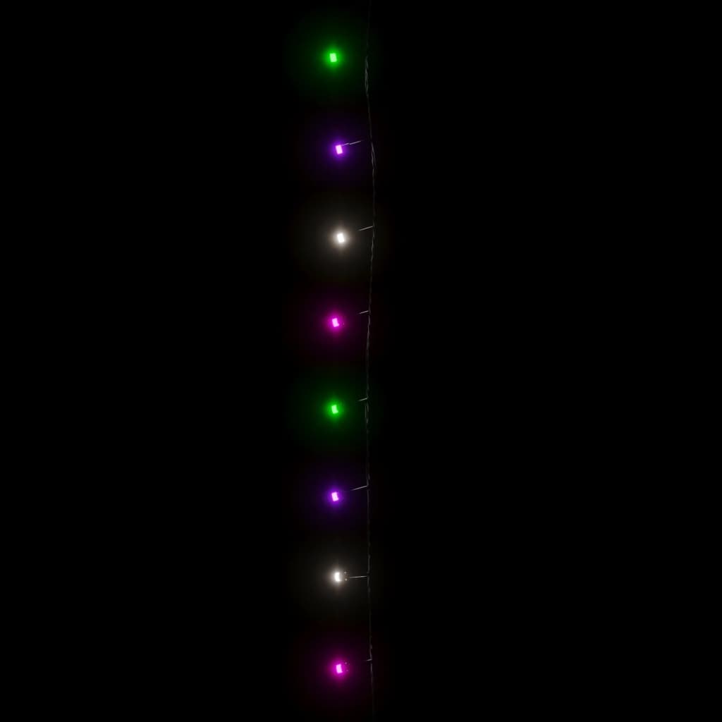 LED-lyskæde 2000 LED'er 200 m PVC pastelfarver