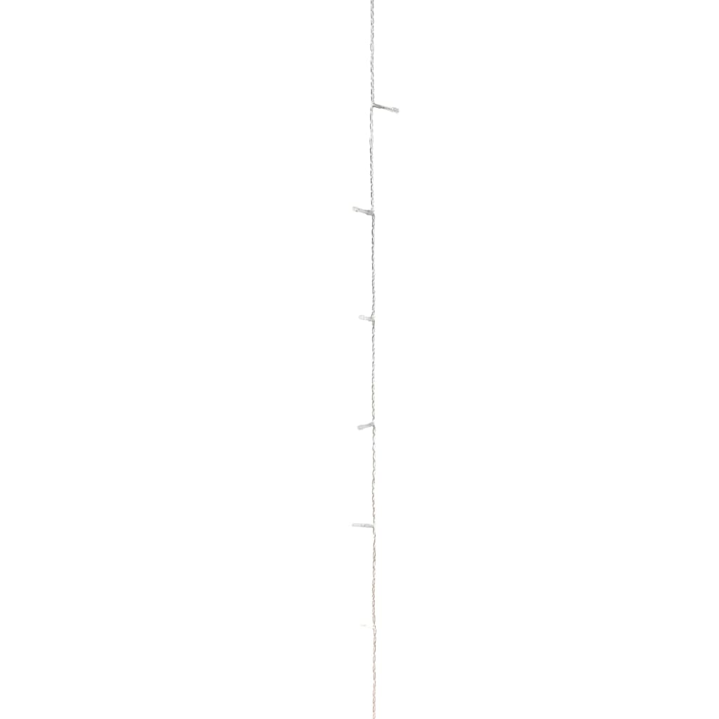 LED-lyskæde med 300 LED'er 30 m PVC varm hvid