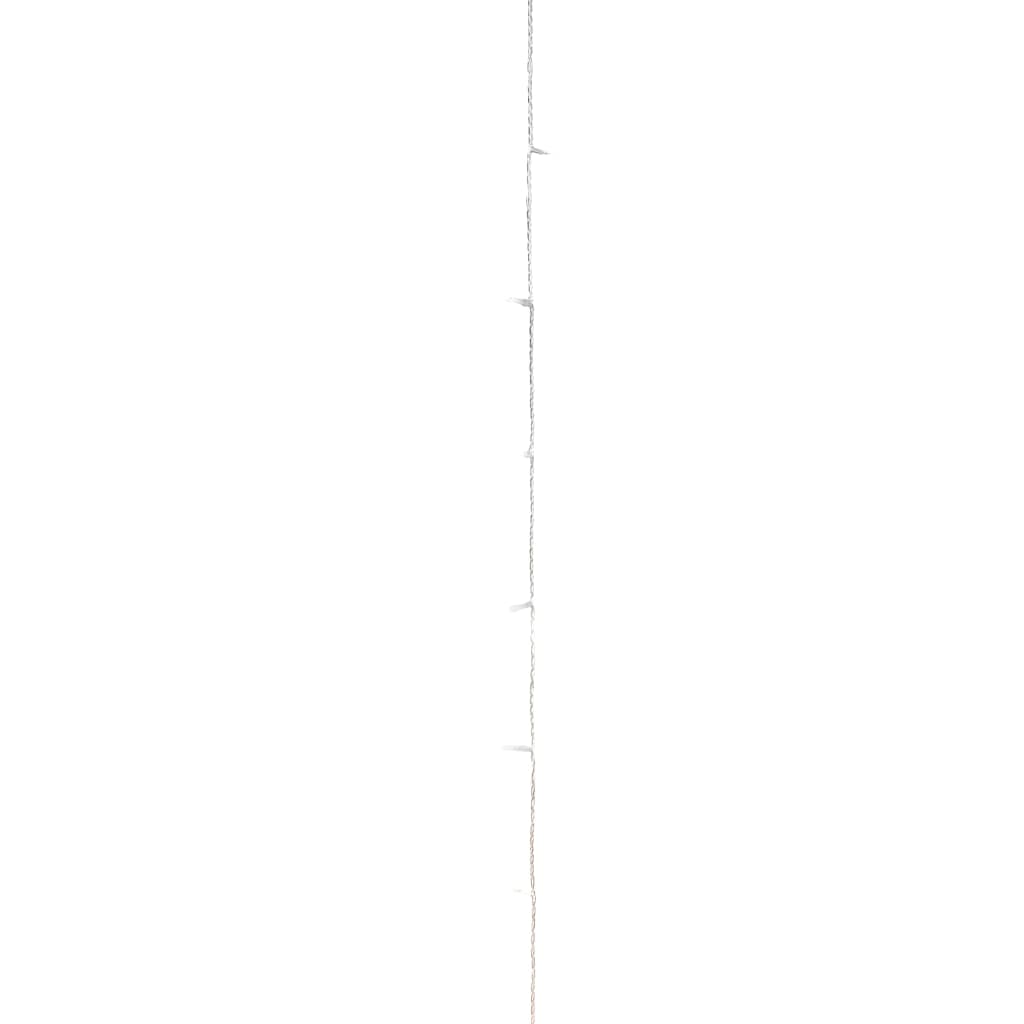LED-lyskæde med 400 LED'er 40 m PVC varm hvid