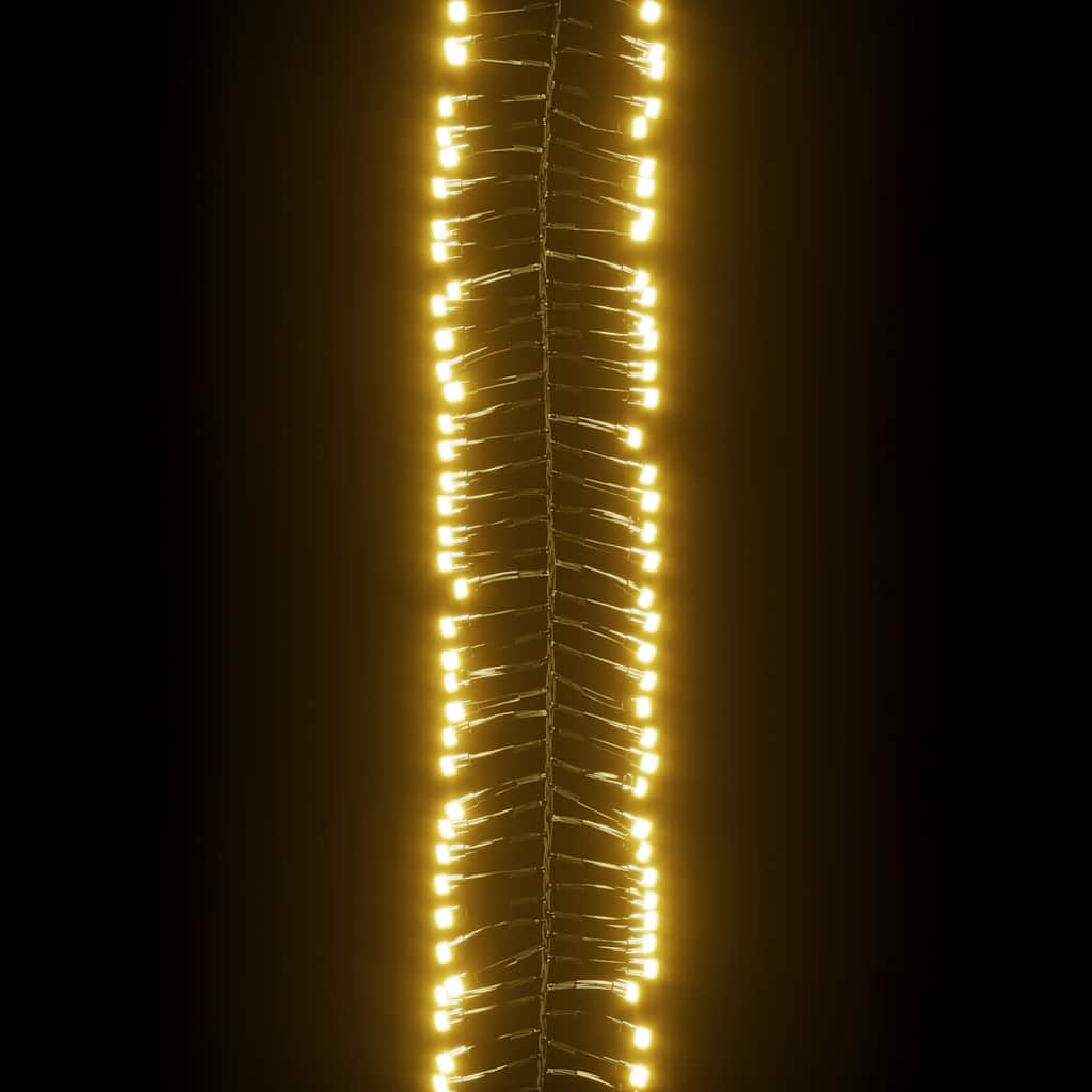 LED-lyskæde 400 LED'er PVC varmt hvidt lys