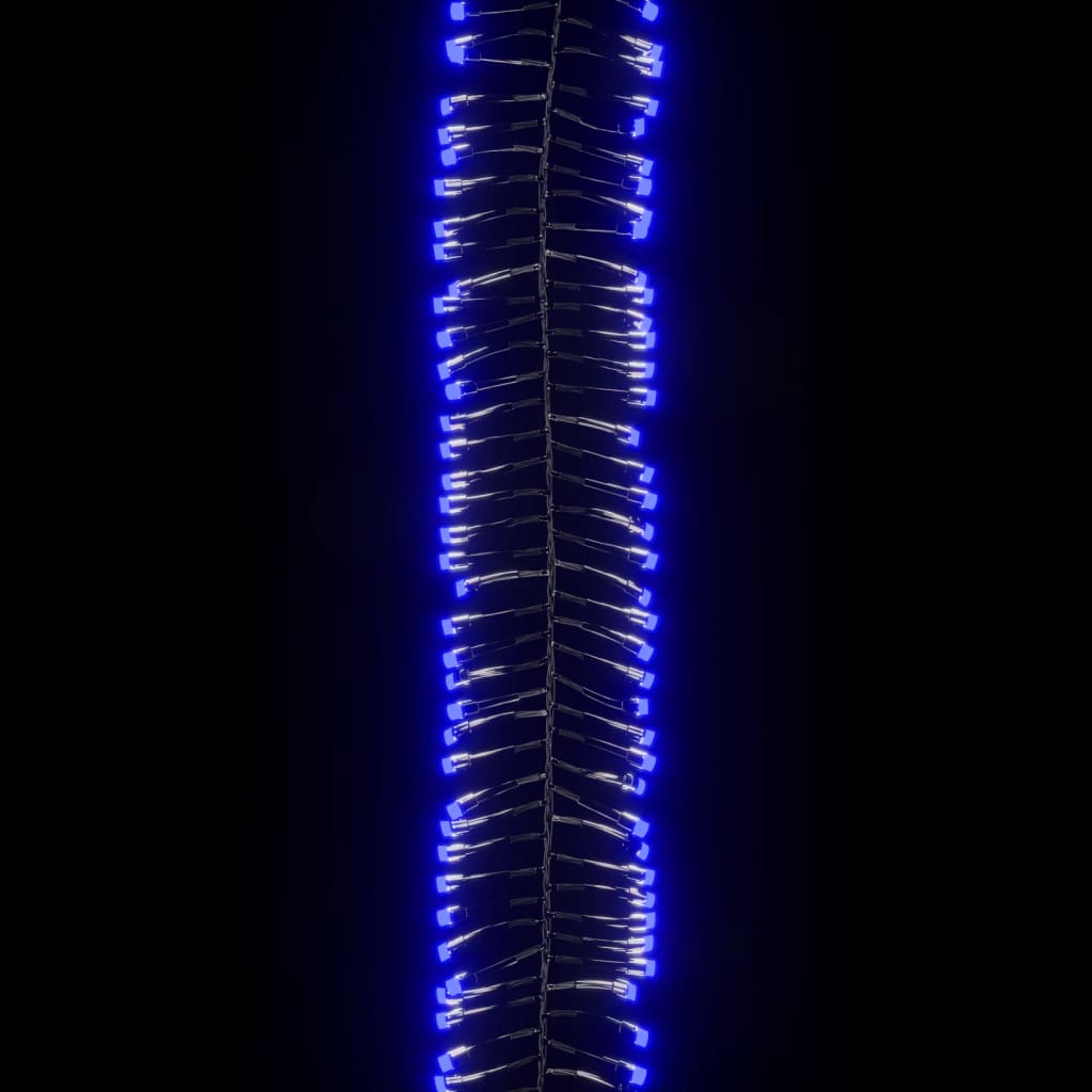 LED-lyskæde 2000 LED'er PVC blåt lys