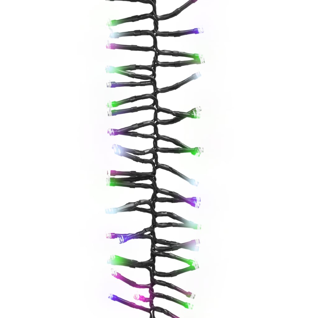 LED-lyskæde 2000 LED'er PVC pastelfarvet lys