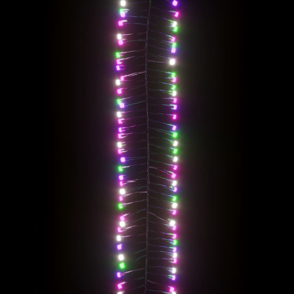 LED-lyskæde 3000 LED'er PVC pastelfarvet lys