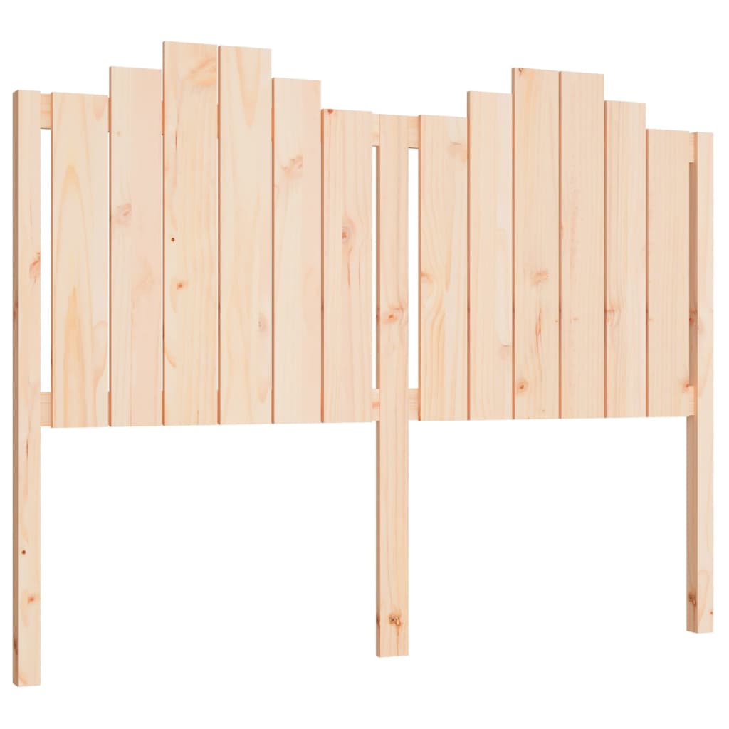 sengegærde 141x4x110 cm massivt fyrretræ