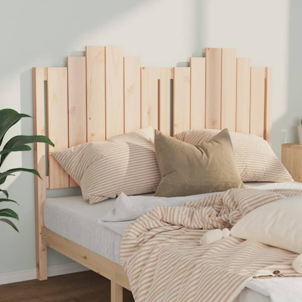sengegærde 141x4x110 cm massivt fyrretræ