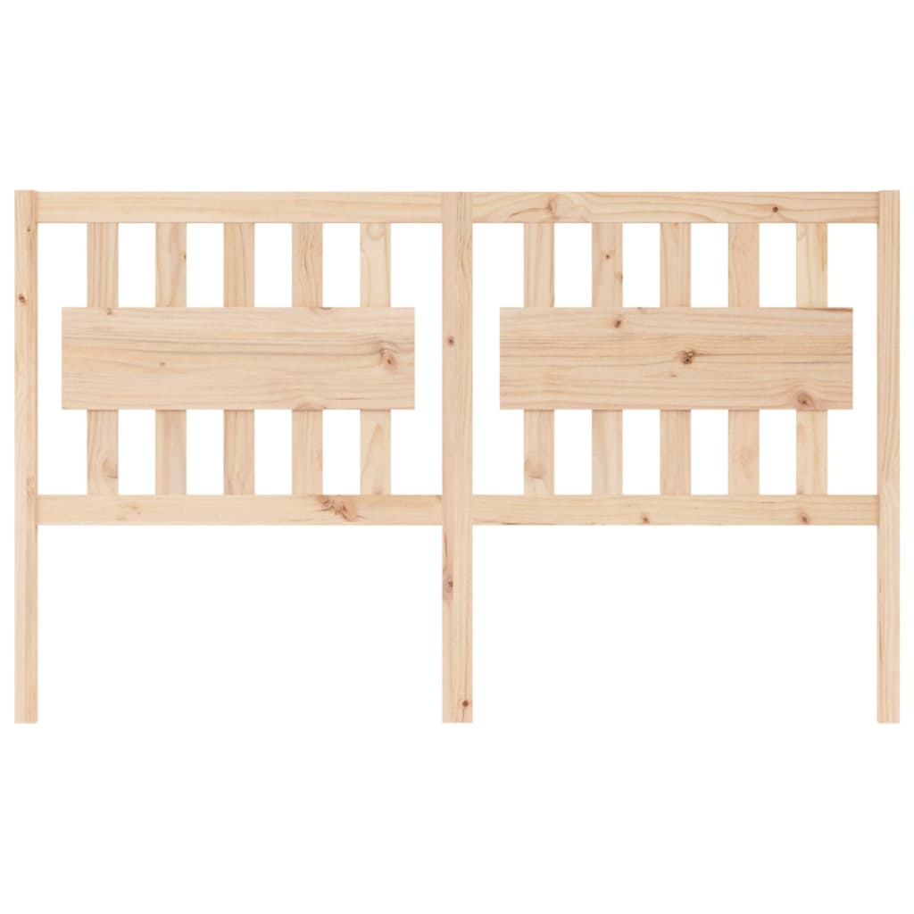 sengegavl 155,5x4x100 cm massivt fyrretræ