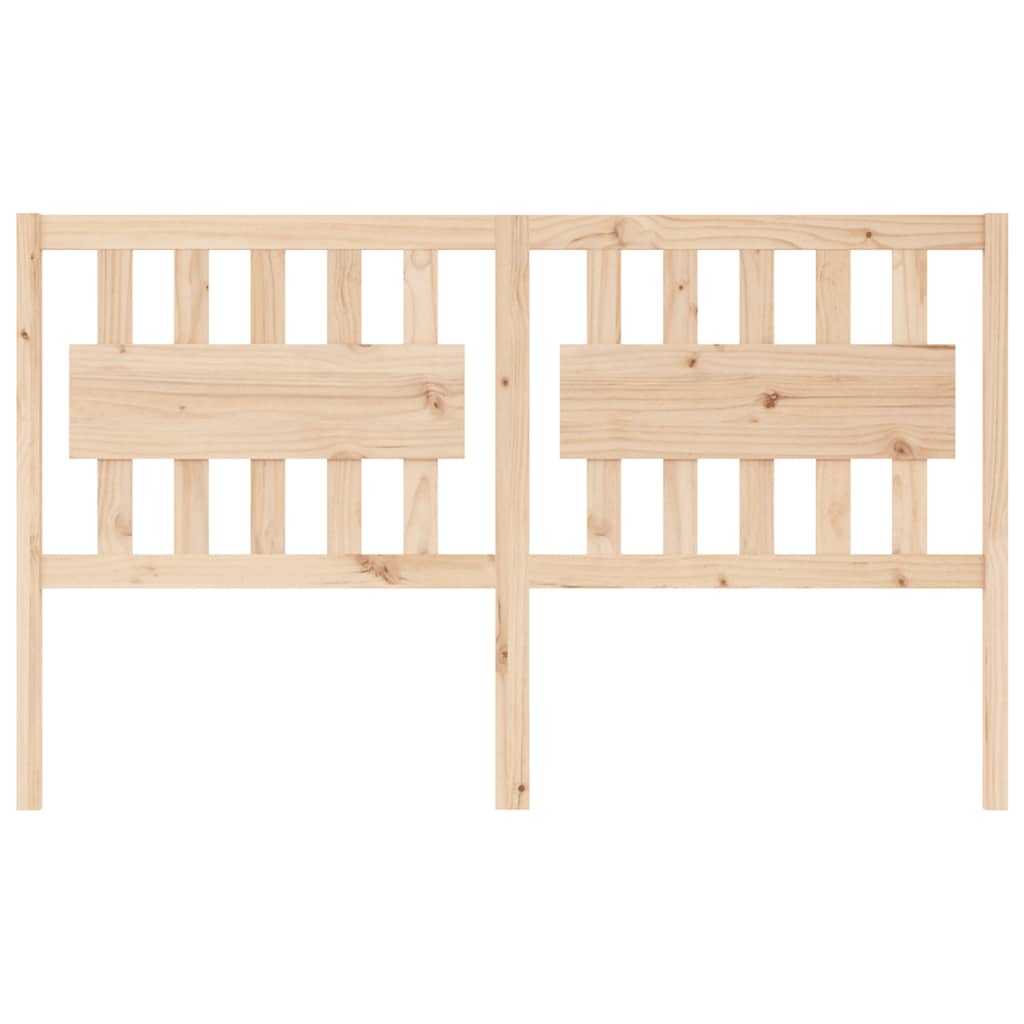 sengegærde 165,5x4x100 cm massivt fyrretræ