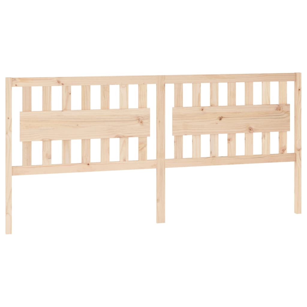 sengegærde 205,5x4x100 cm massivt fyrretræ