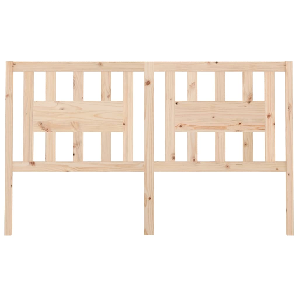 sengegærde 166x4x100 cm massivt fyrretræ