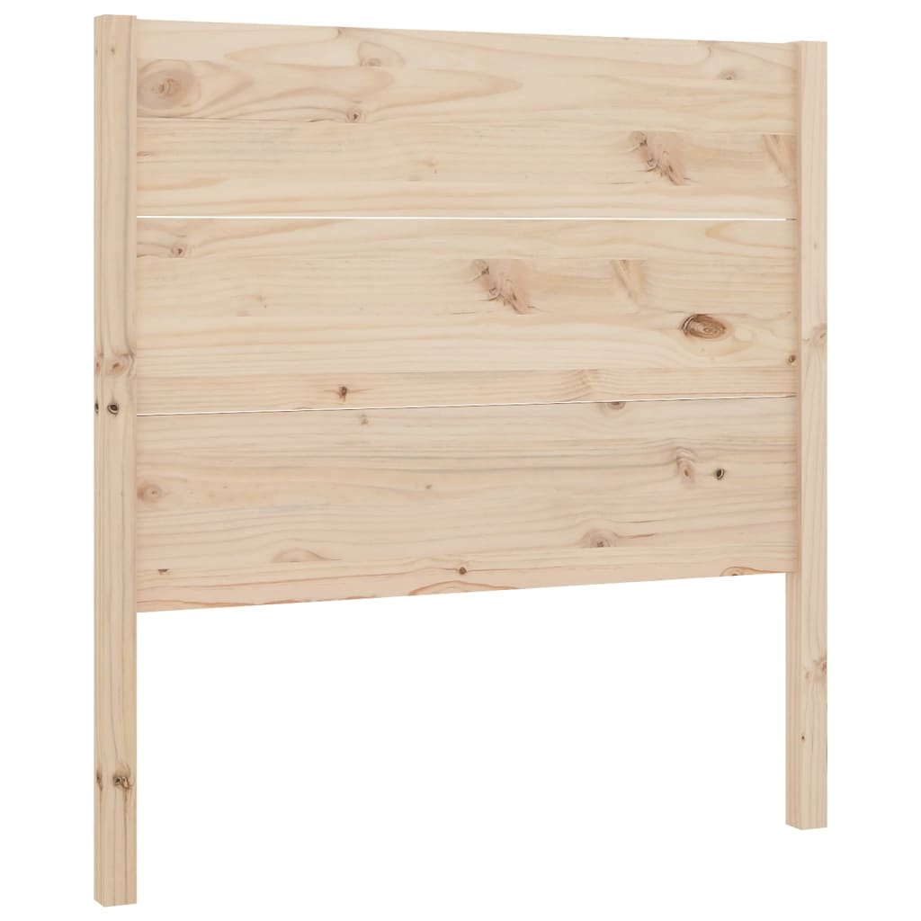 sengegærde 96x4x100 cm massivt fyrretræ