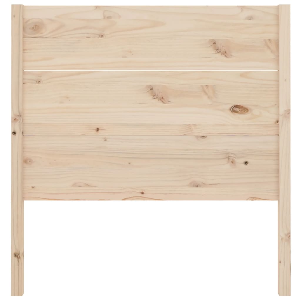 sengegærde 96x4x100 cm massivt fyrretræ