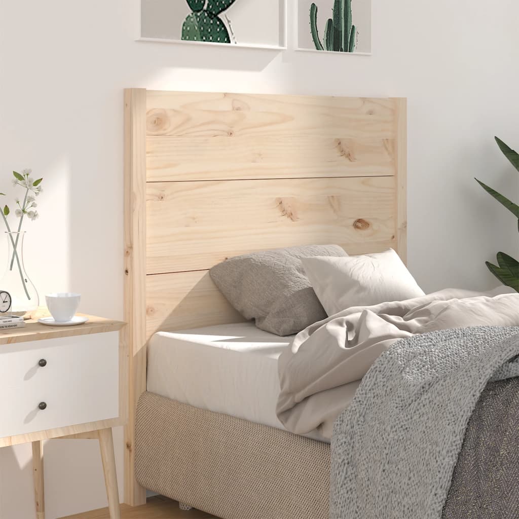 sengegærde 96x4x100 cm massivt fyrretræ