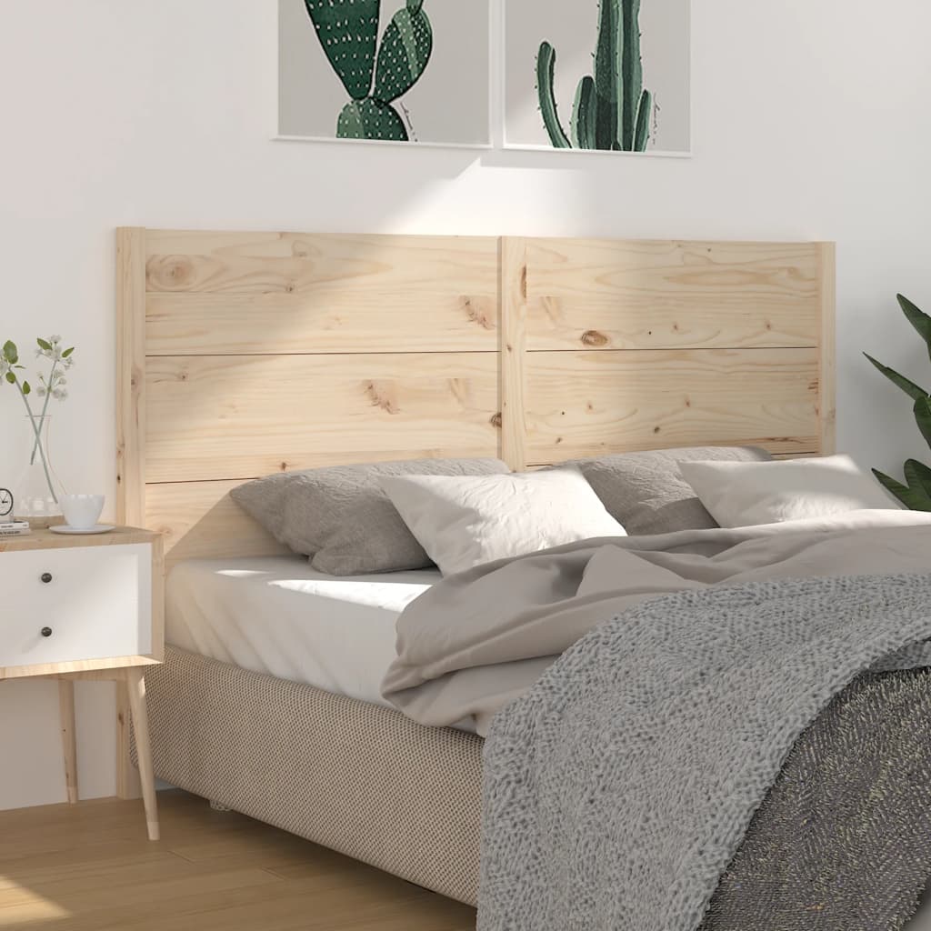 sengegærde 141x4x100 cm massivt fyrretræ