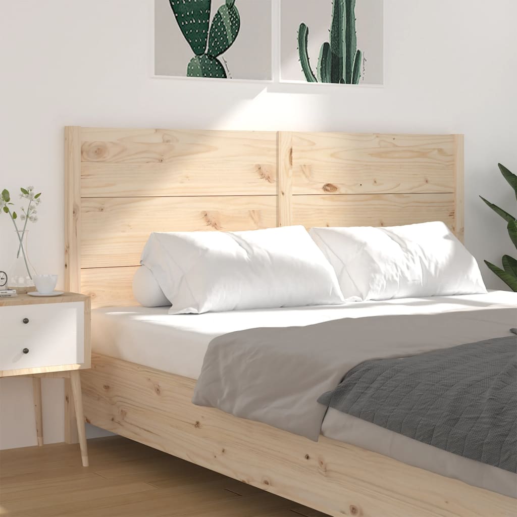 sengegærde 206x4x100 cm massivt fyrretræ
