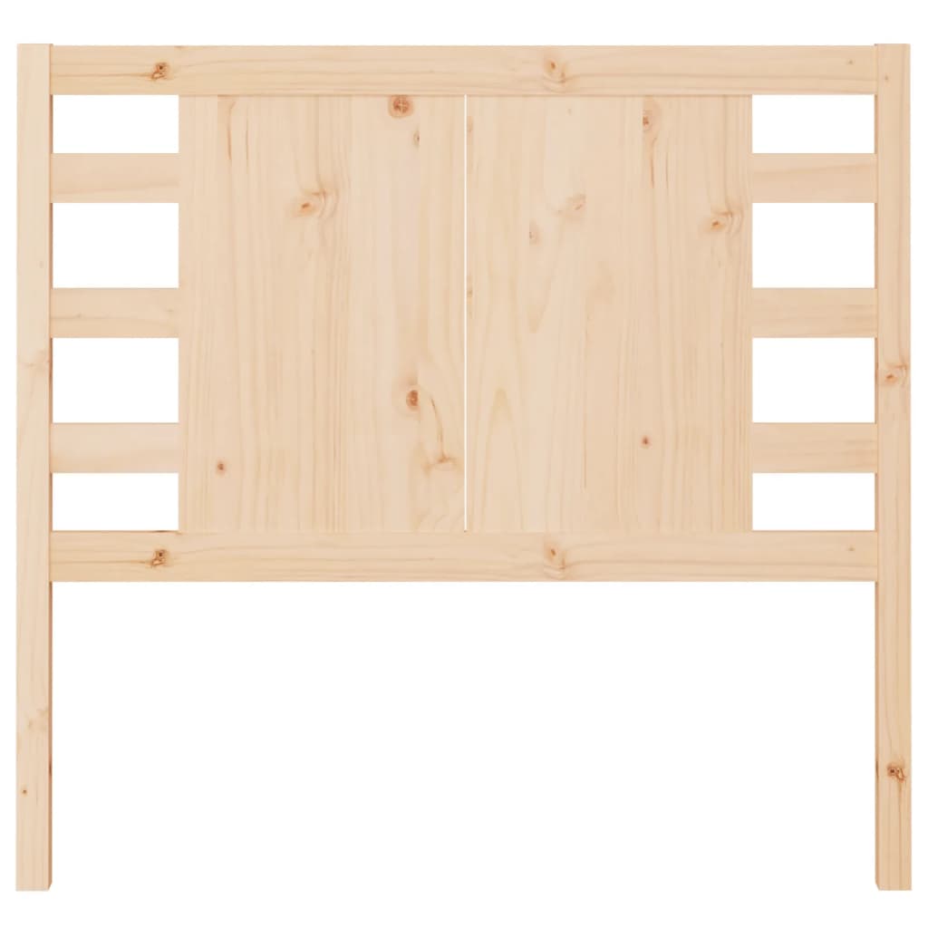 sengegærde 96x4x100 cm massivt fyrretræ