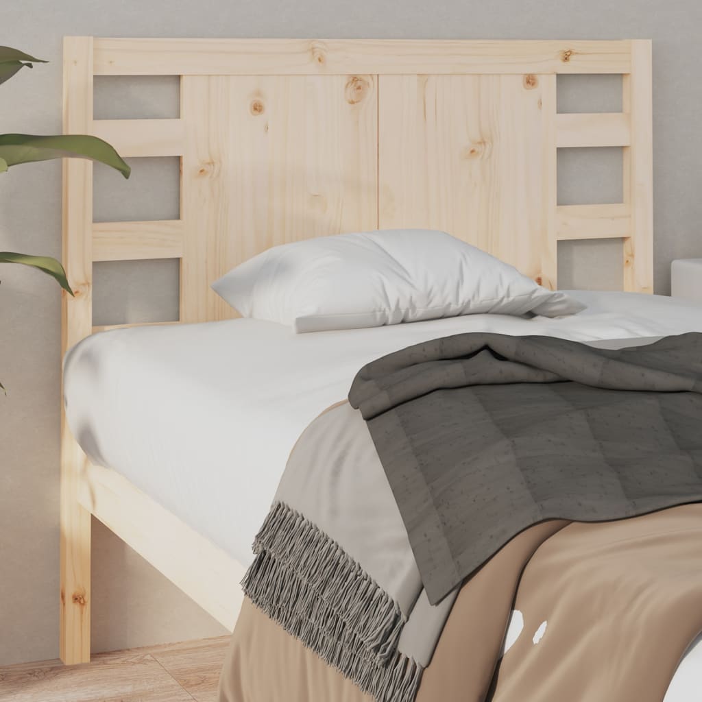 sengegærde 96x4x100 cm massivt fyrretræ
