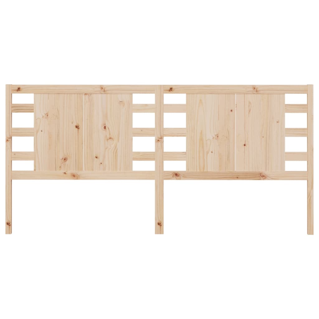 sengegærde 141x4x100 cm massivt fyrretræ
