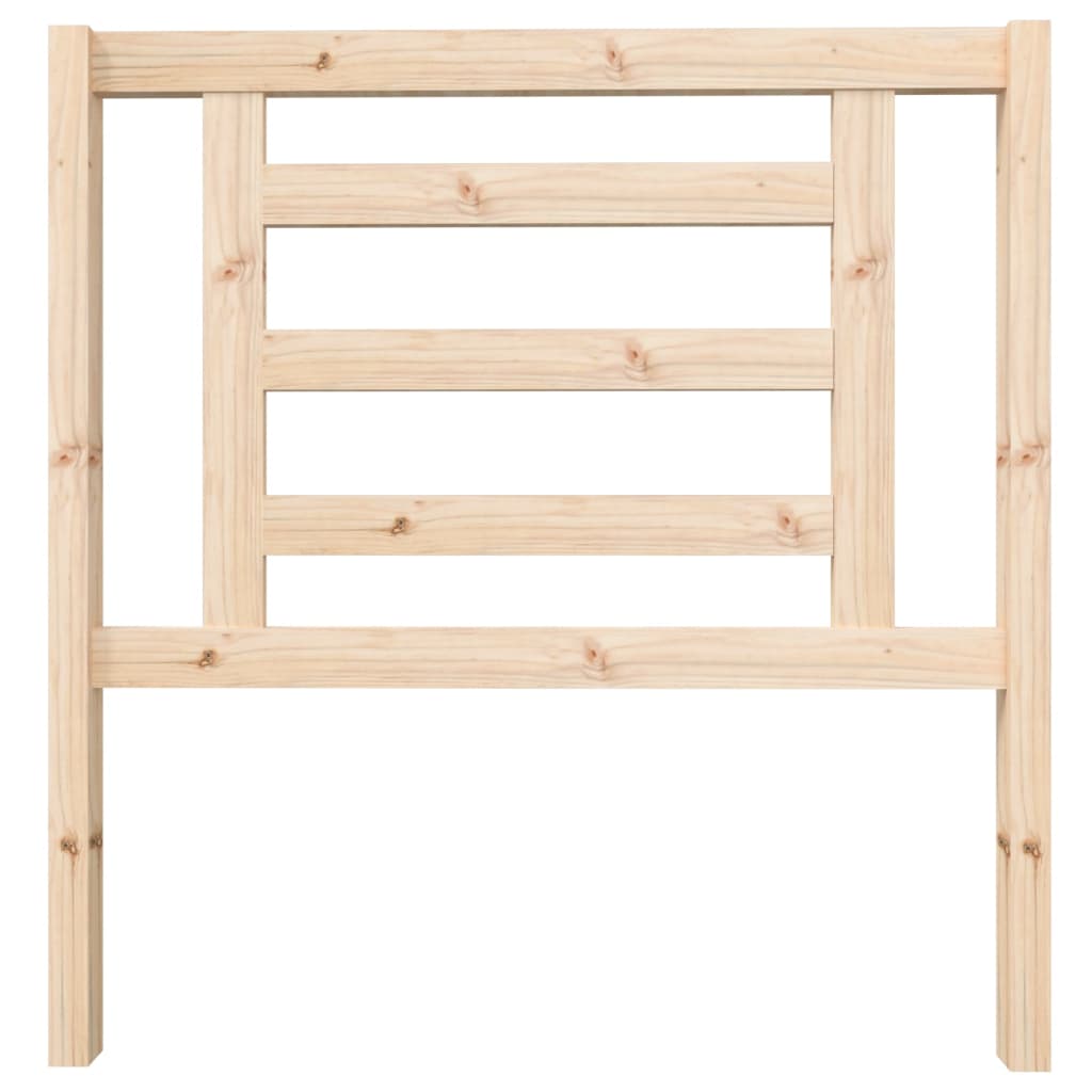 sengegærde 96x4x100 cm massivt fyrretræ