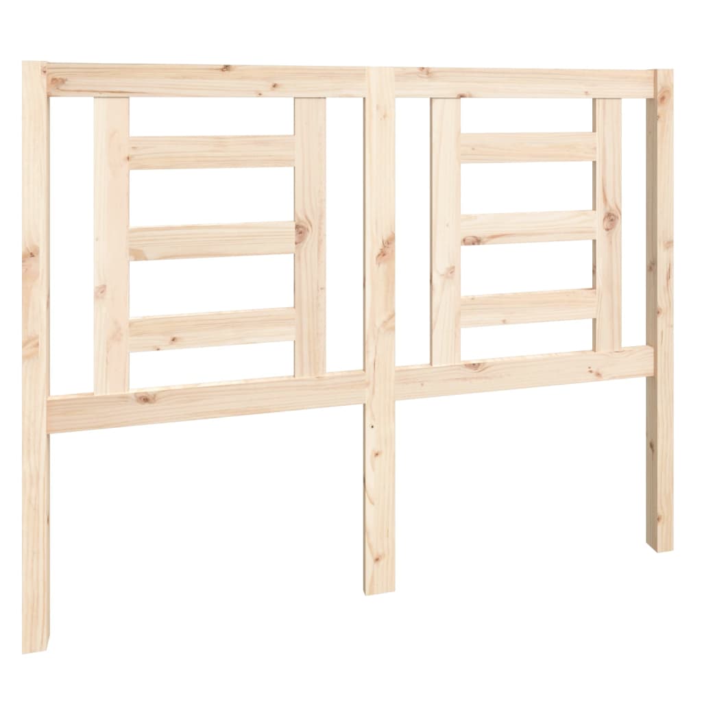 sengegærde 126x4x100 cm massivt fyrretræ