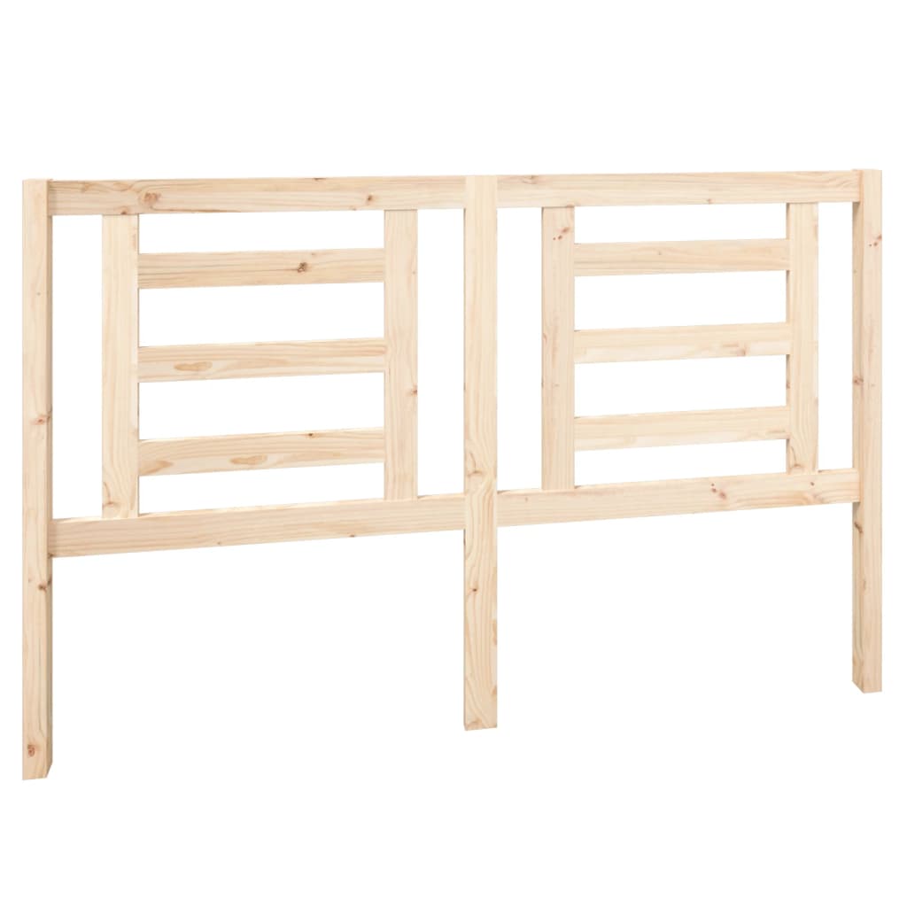 sengegærde 156x4x100 cm massivt fyrretræ