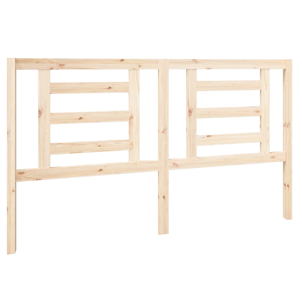 sengegærde 166x4x100 cm massivt fyrretræ