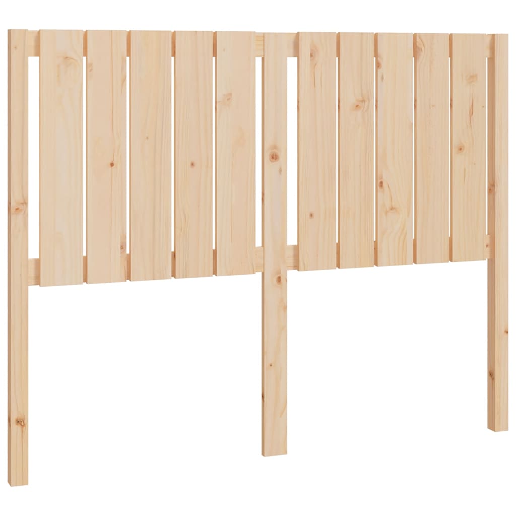 sengegærde 125,5x4x100 cm massivt fyrretræ