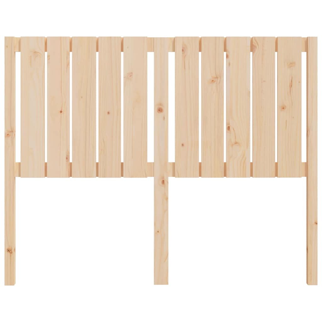 sengegærde 125,5x4x100 cm massivt fyrretræ
