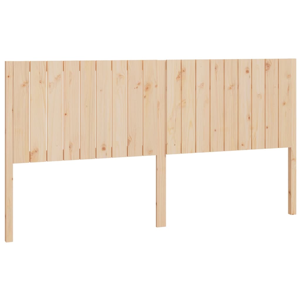 sengegærde 185,5x4x100 cm massivt fyrretræ