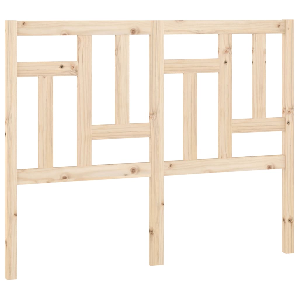 sengegærde 145,5x4x100 cm massivt fyrretræ