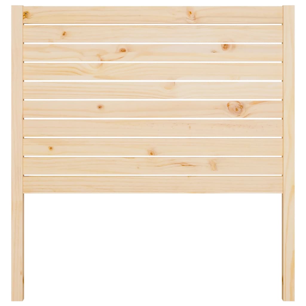 sengegærde 81x4x100 cm massivt fyrretræ