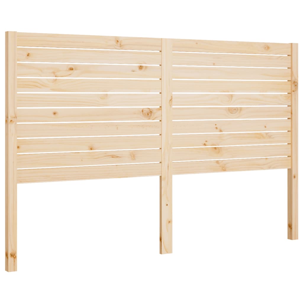 sengegærde 141x4x100 cm massivt fyrretræ
